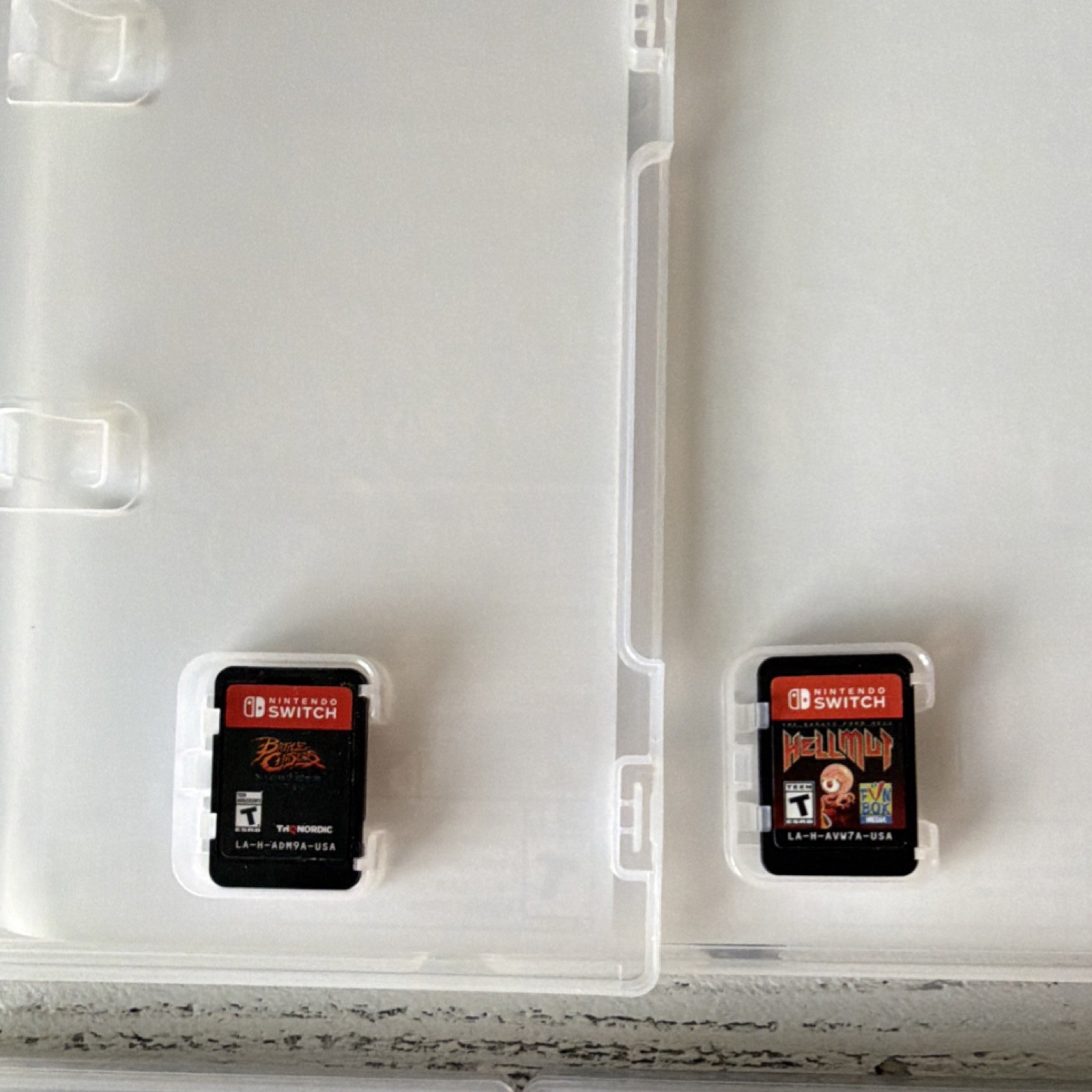 Nintendo Switch Hellmut, Battle Chasers, Sine Mora EX, The Takeover MINT