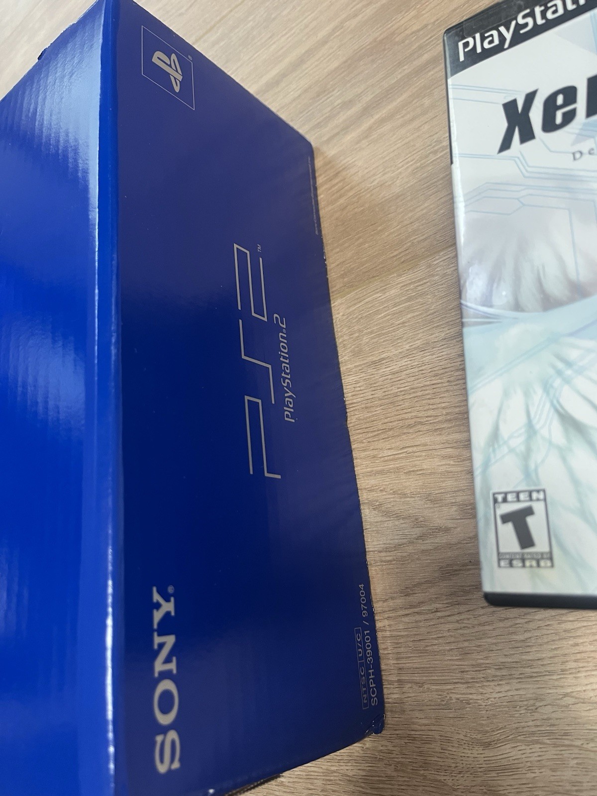 New In Box Unused! – Sony Playstation 2 PS2 Black Game Console With Games
