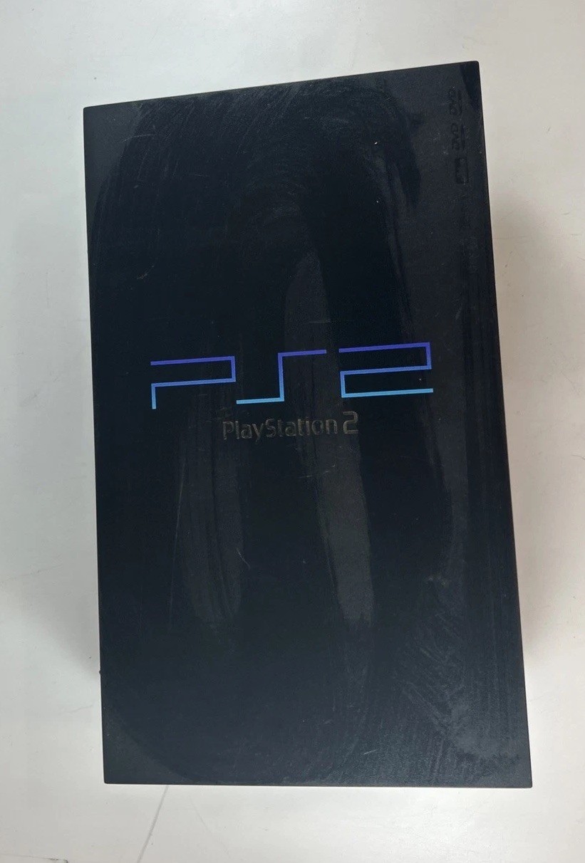 Sony PlayStation 2 PS2 Fat Console Bundle SCPH-30001 2 Controllers Game Memory