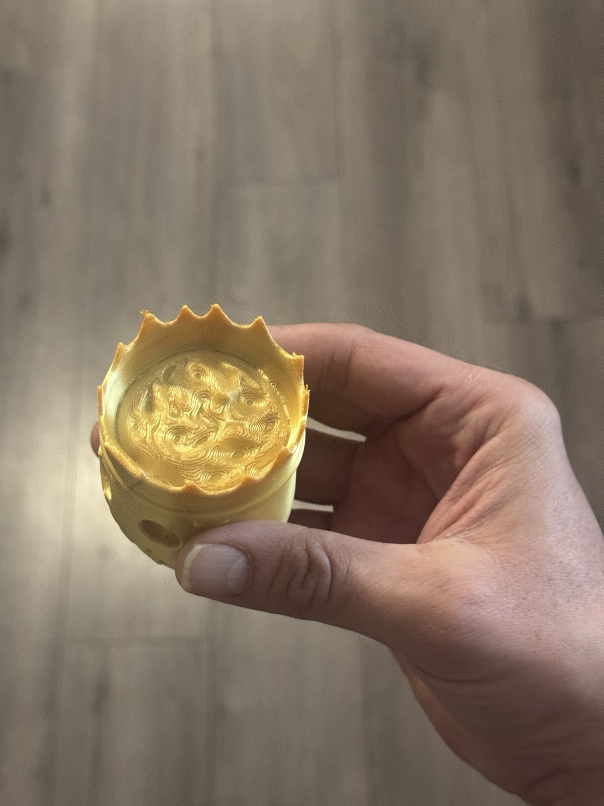 Gold King Spirit – 3D Printed 3.5”X2.5”X2” (it Feels Solid! :)