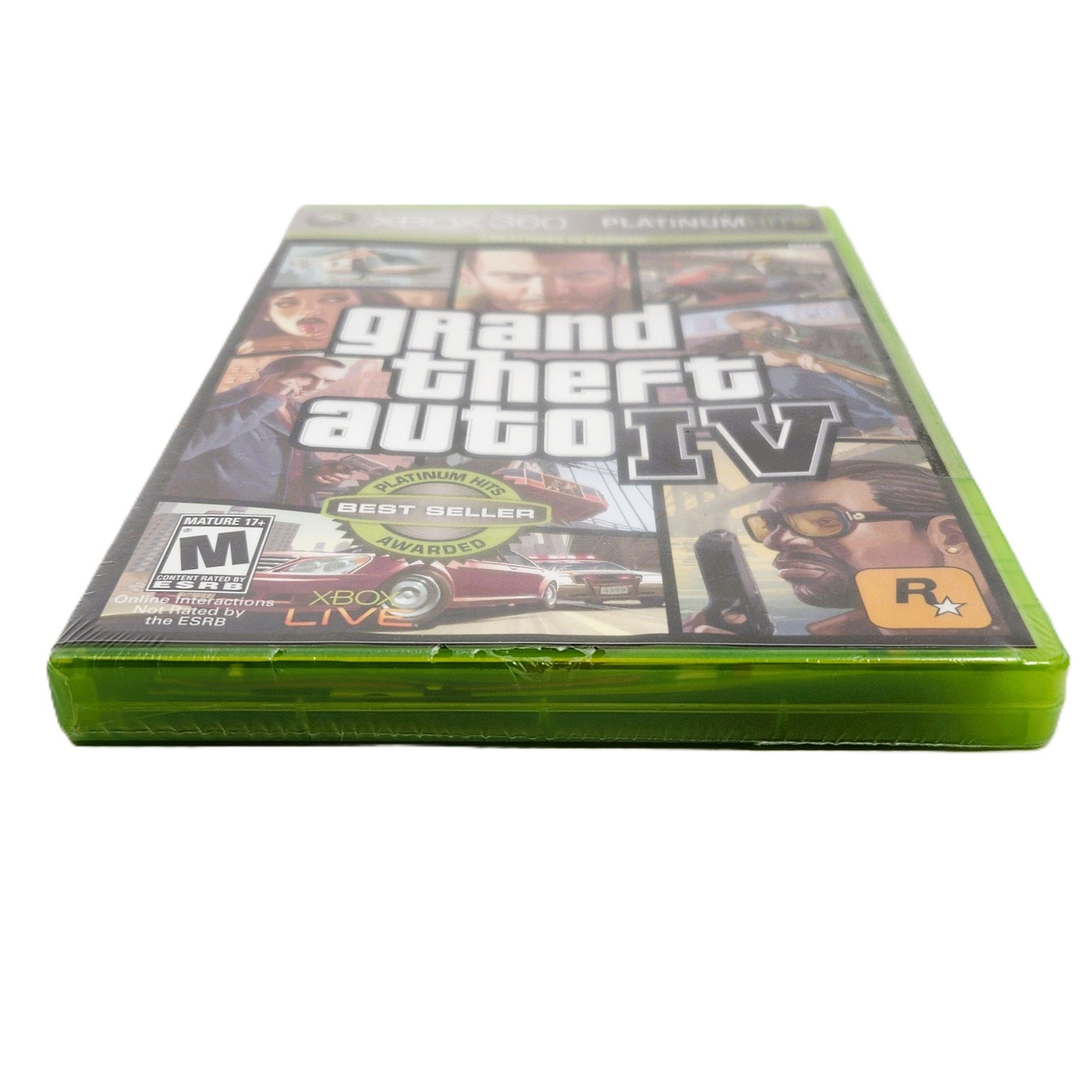 Grand Theft Auto IV GTA 4 [Platinum Hits] Xbox 360 (Brand New, Factory Sealed)