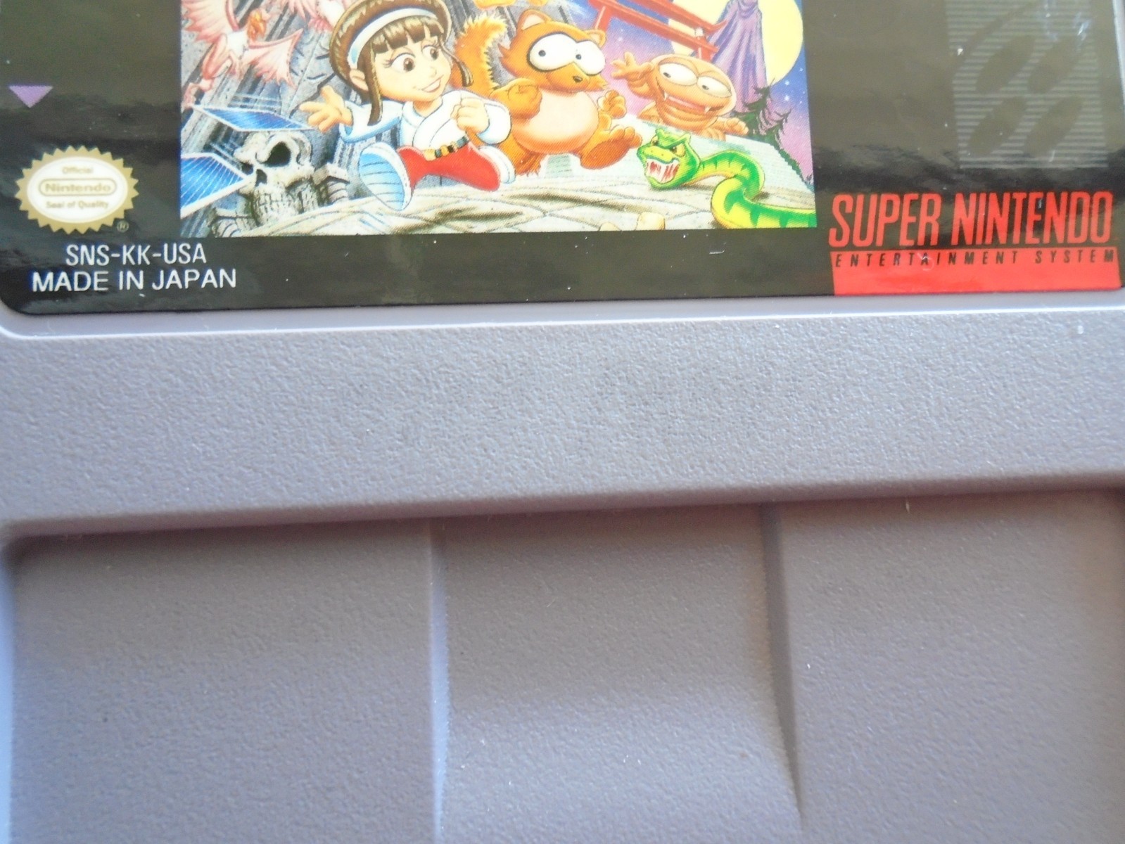 Pocky & Rocky 1 and Pocky & Rocky 2 by Natsume ☆☆ Authentic Super Nintendo SNES