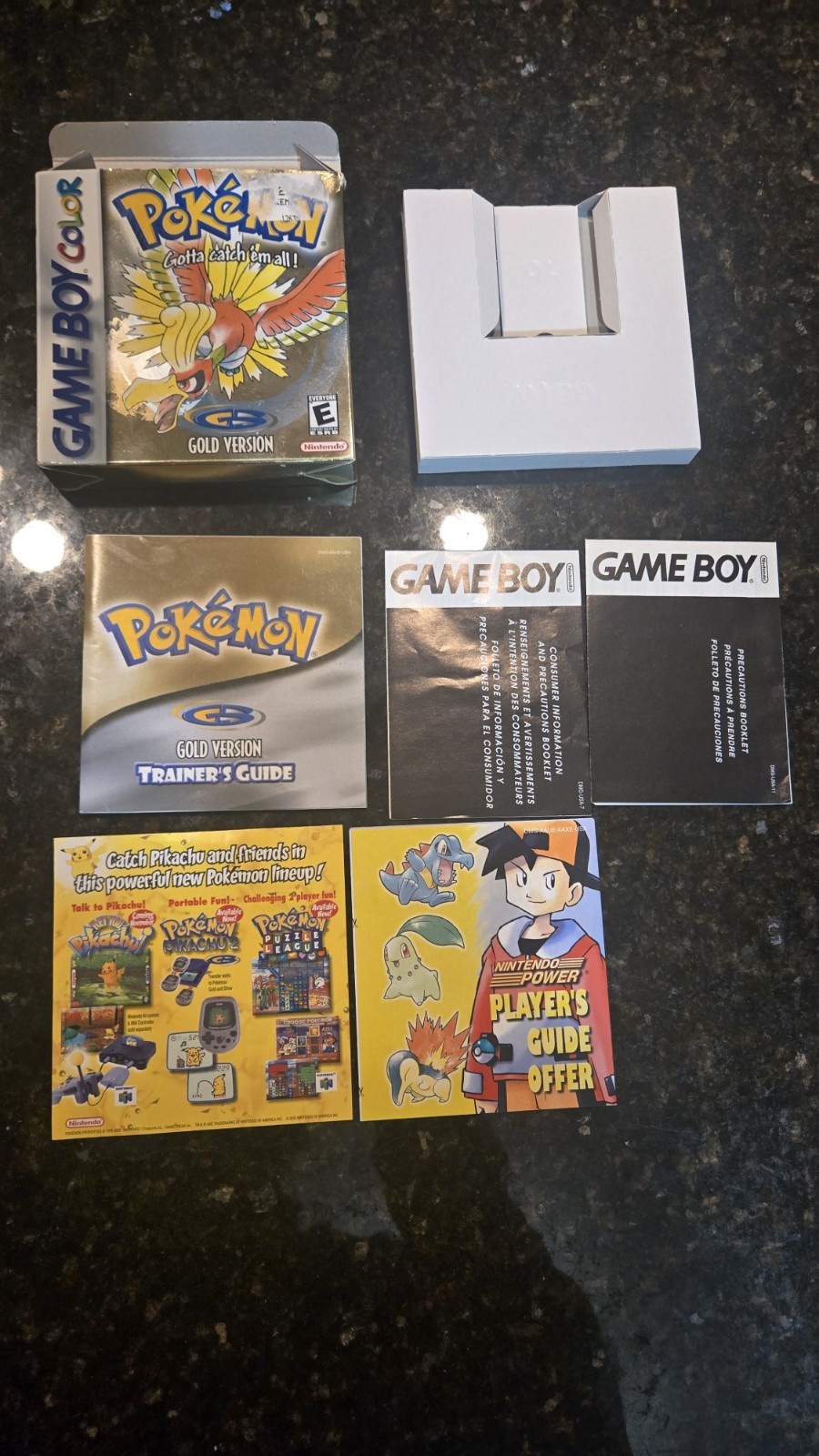 Pokemon Gold Box ONLY! Vintage ( READ DESCRIPTION )