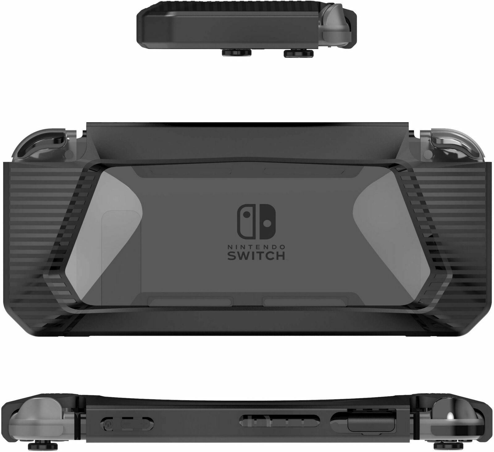 Hybrid Case for Nintendo Switch Rugged Rubberized Snap on Hard Cover TPU