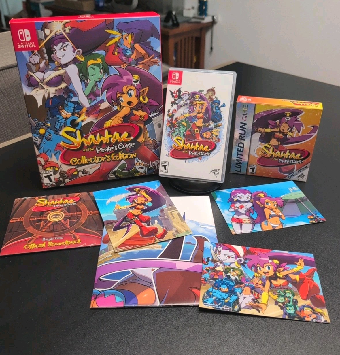 Shantae and the Pirate’s Curse Collector’s Edition Nintendo Switch Complete Box