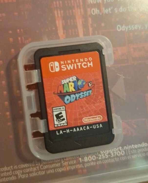 Super Mario Odyssey – Nintendo Switch Tested Working Authentic Fast Shipping