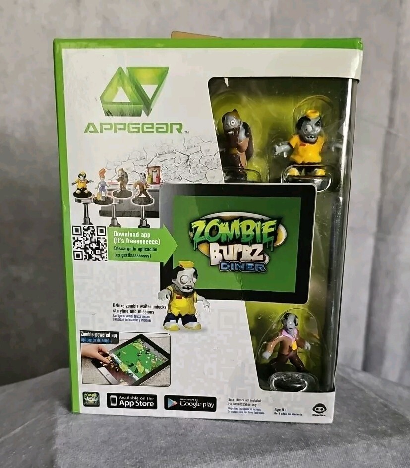 NIB APPGEAR ZOMBIE BURBZ DINER FOR APPLE & ANDROID