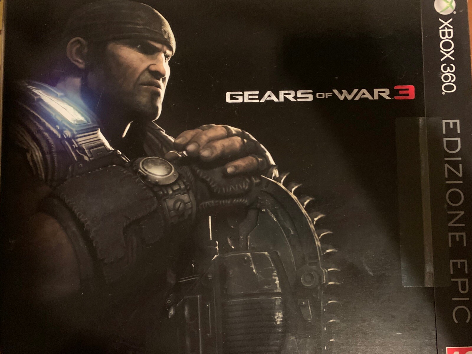Game XBOX 360 GEARS OF WAR 3 COLLECTOR’s EDITION Marcus Fenix statue NEW
