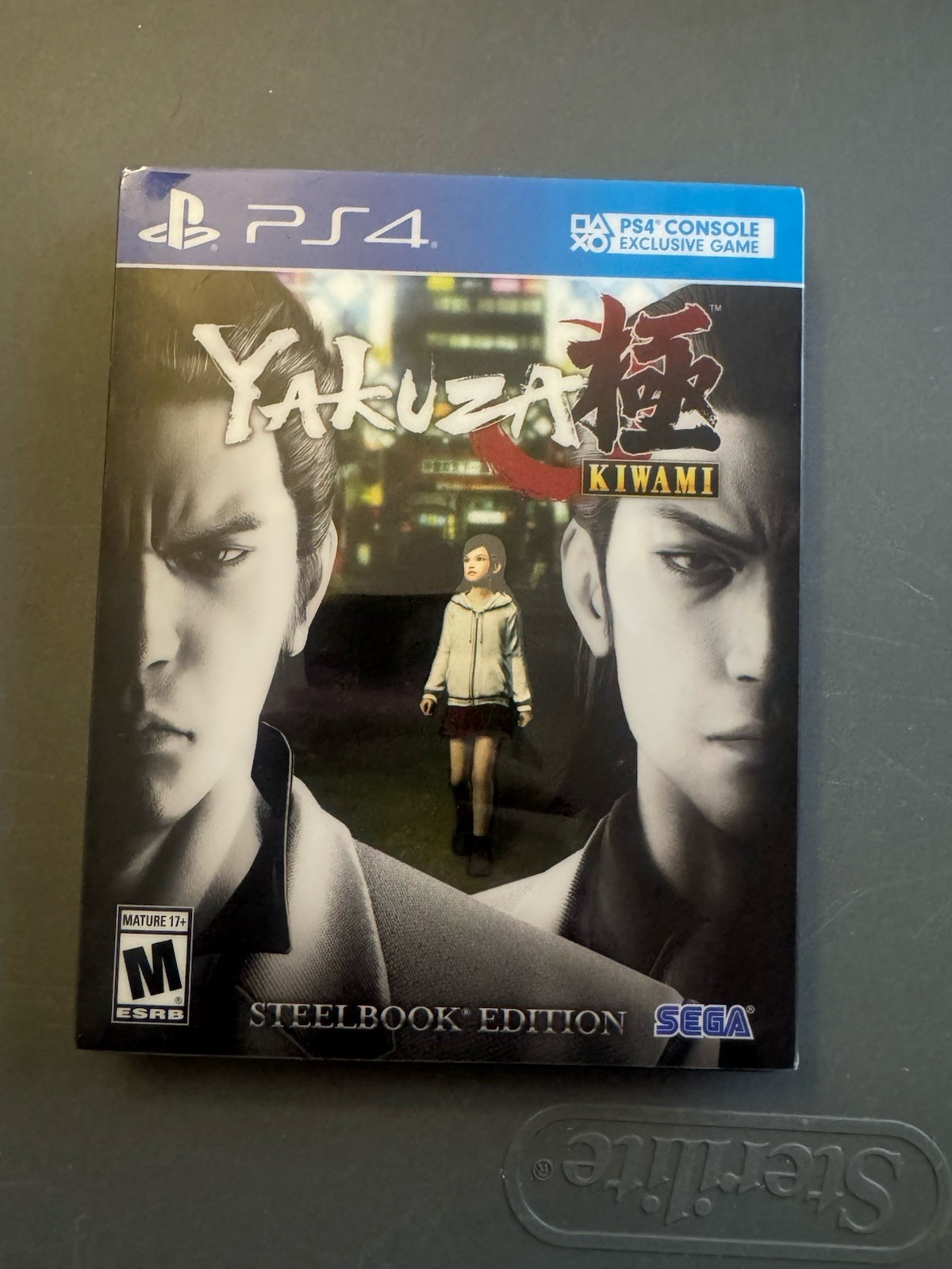 Yakuza Kiwami: SteelBook Edition (Sony PlayStation 4, 2017) PS4, Free Shipping