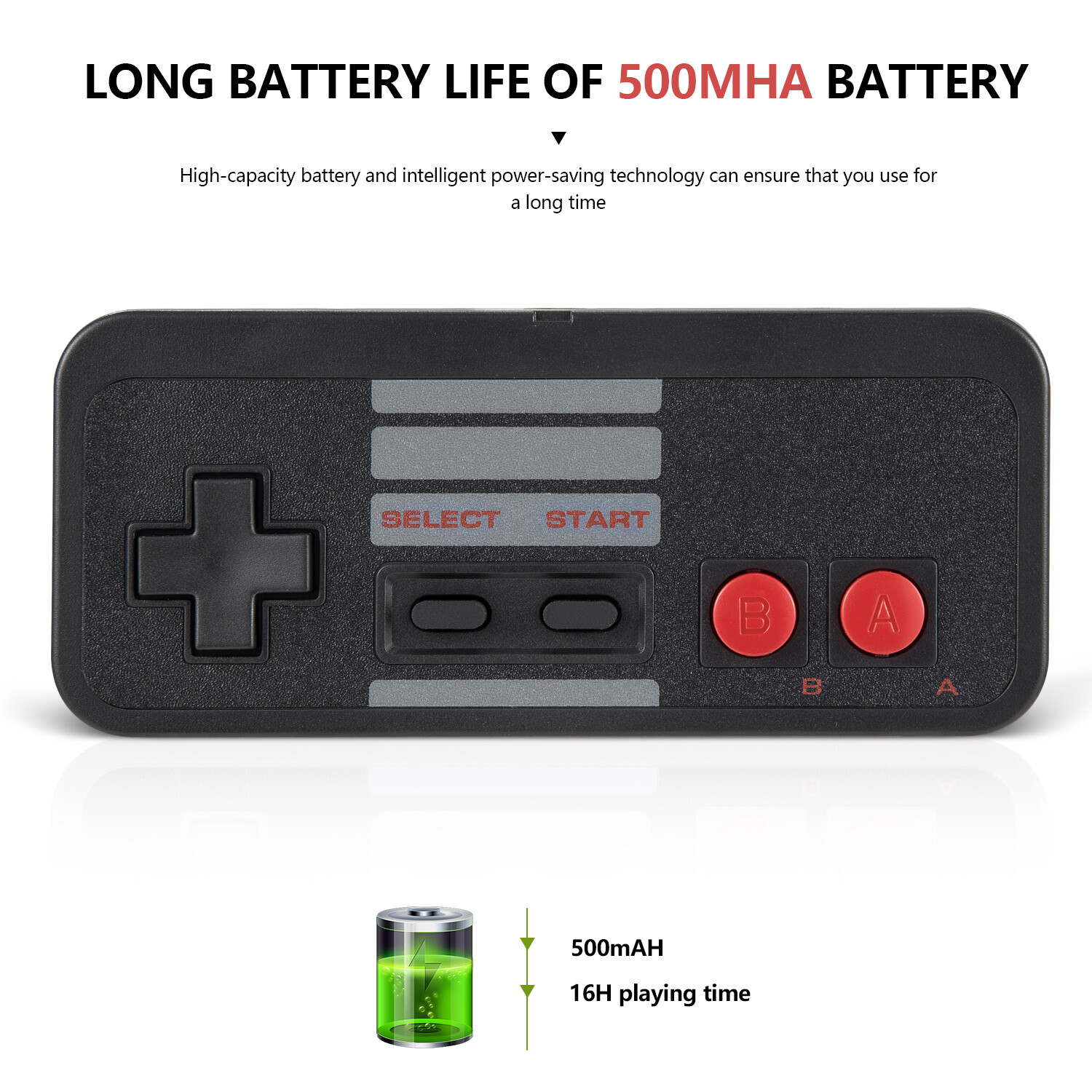 2.4G Wireless SNES / NES Controller Gamepad &USB For PC MAC Windows Raspberry Pi