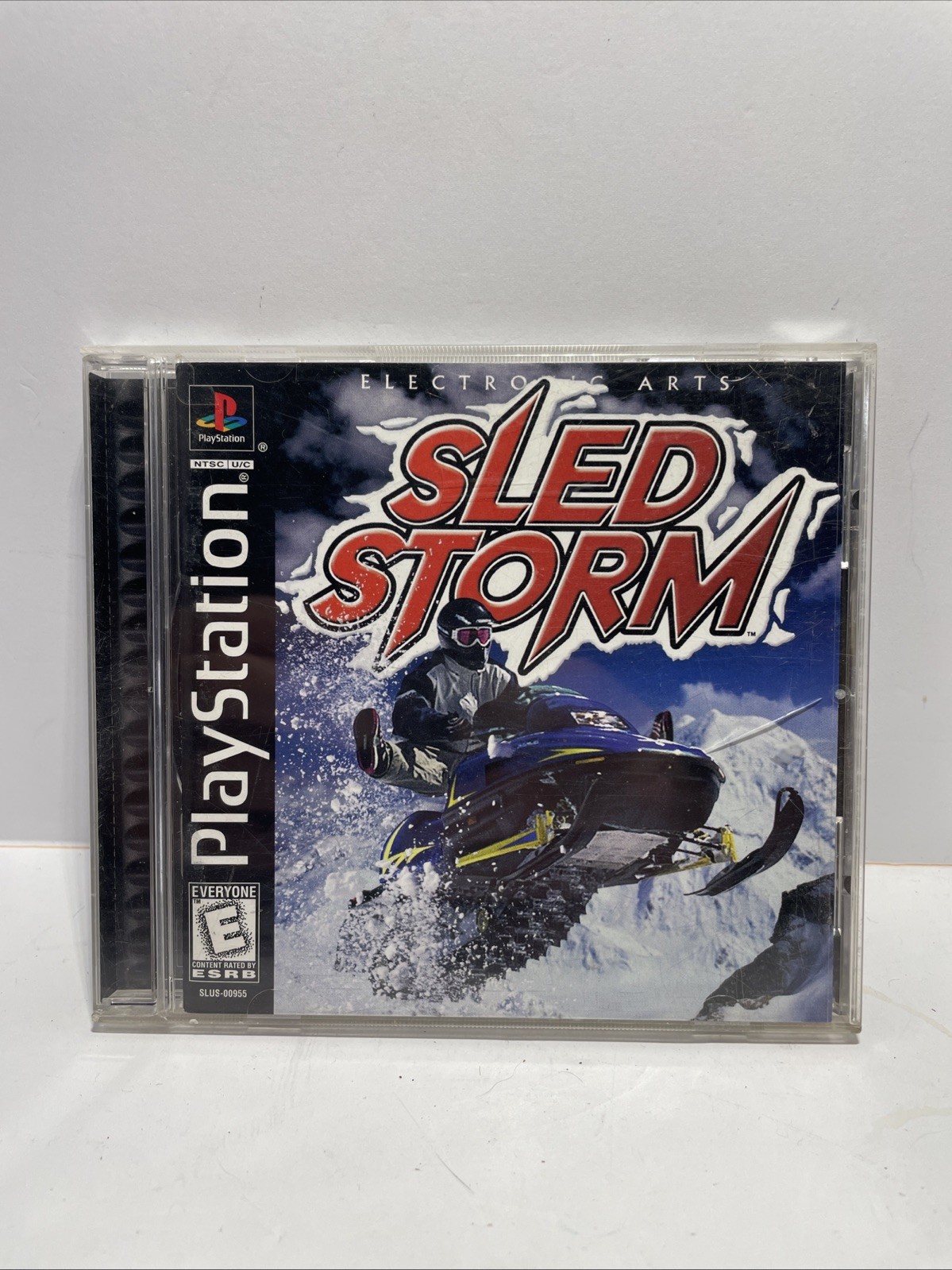 Sled Storm PS1 Sony PlayStation 1 1999 Black Label Complete CIB