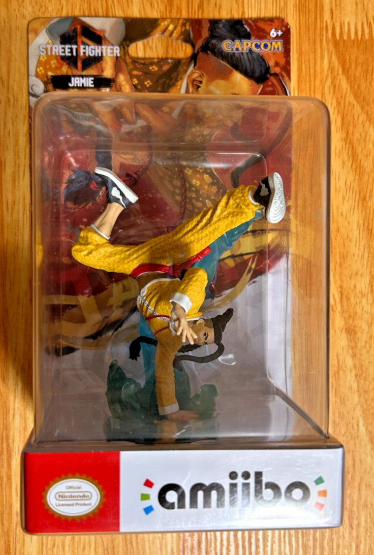 Brand New Capcom STREET FIGHTER 6 Figure 5″ Nintendo Switch JAMIE Amiibo