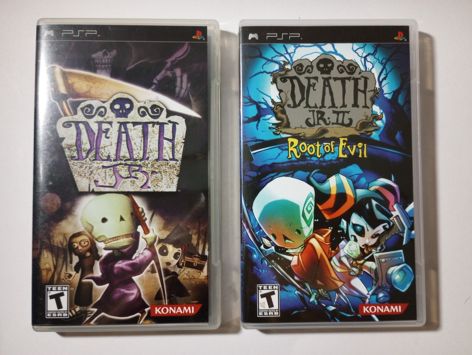 Death Jr + Death Jr 2 Root of Evil for Sony PSP Lot