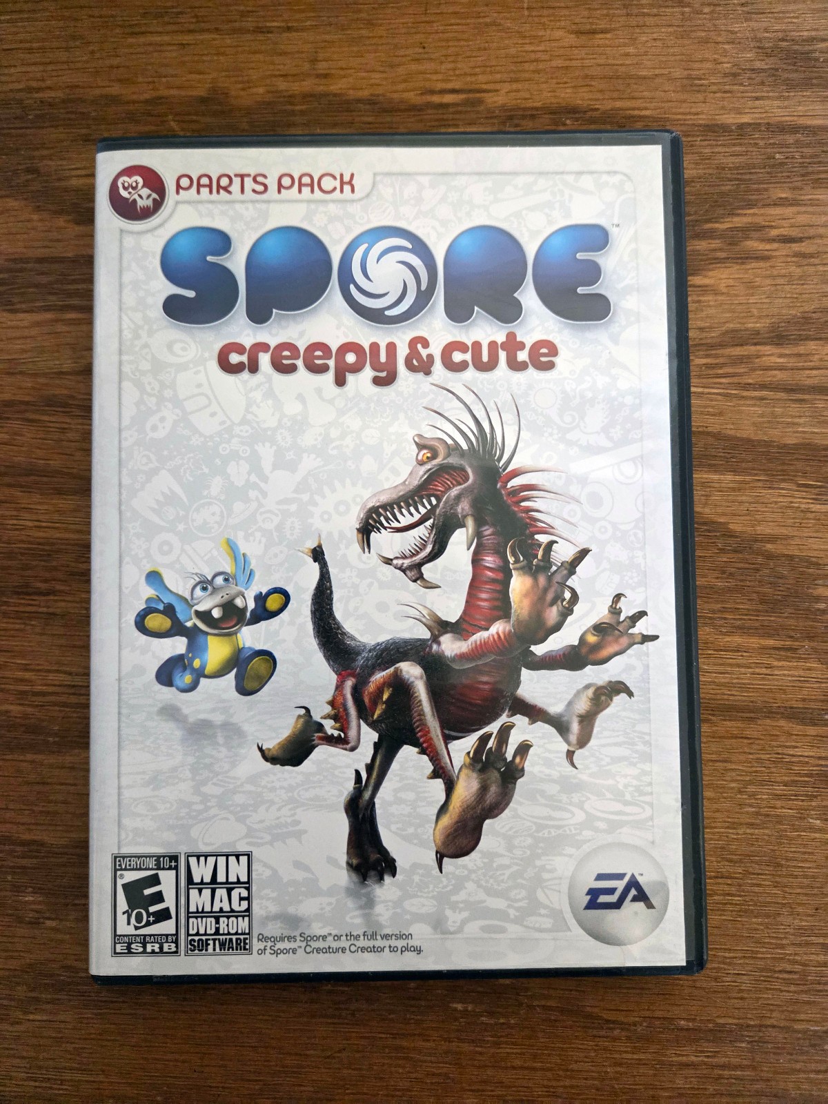SPORE 3 Pack PC Game Set: Spore, Galactic Adventures Exp, Creepy & Cute Parts Pk