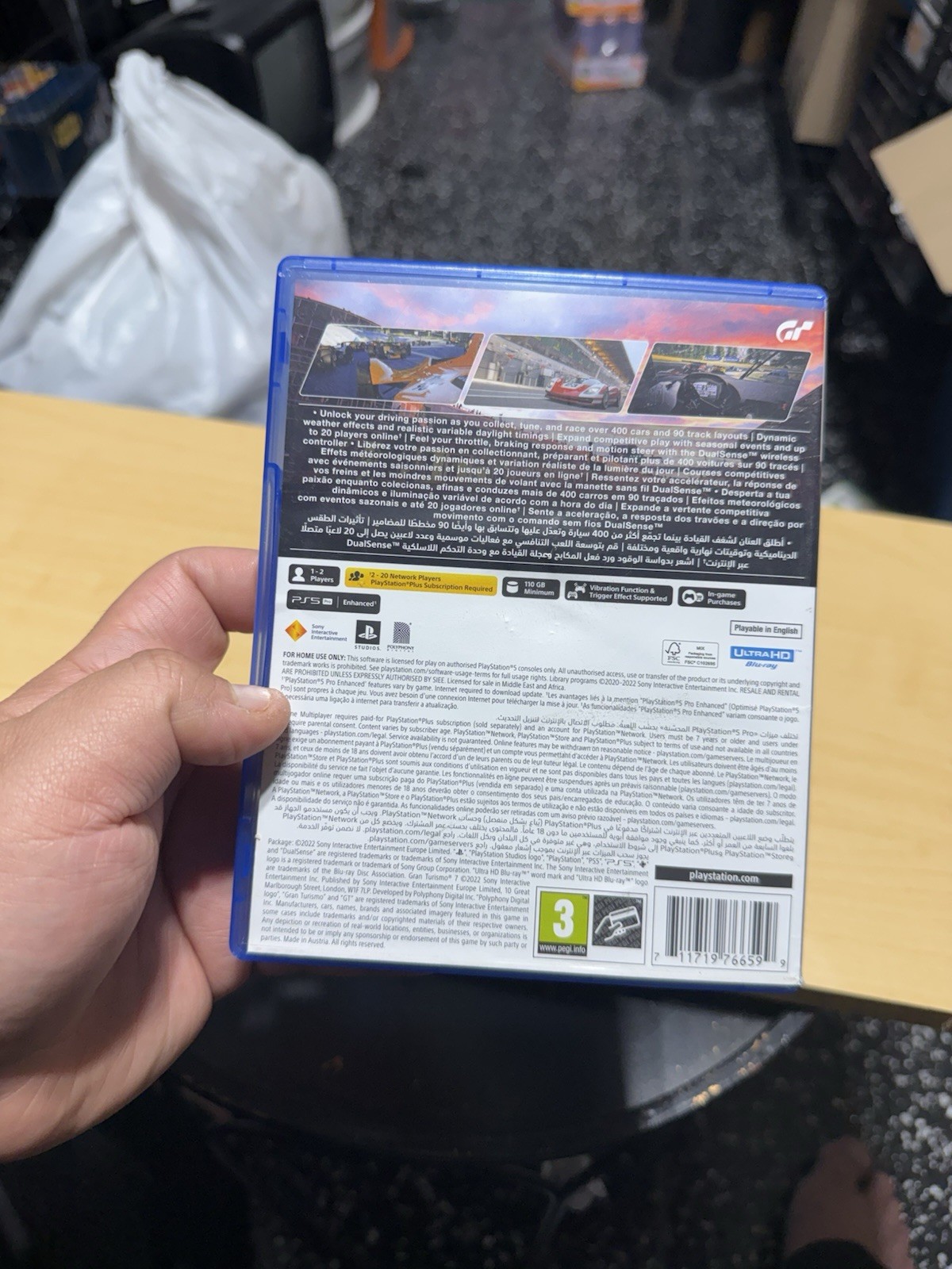 Gran Turismo 7 PS5 PEGI 3
