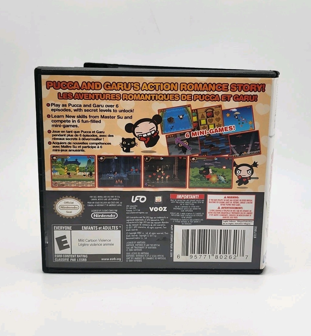 Pucca Power Up (Nintendo DS, 2011) CIB Complete W/ Manual [Tested]