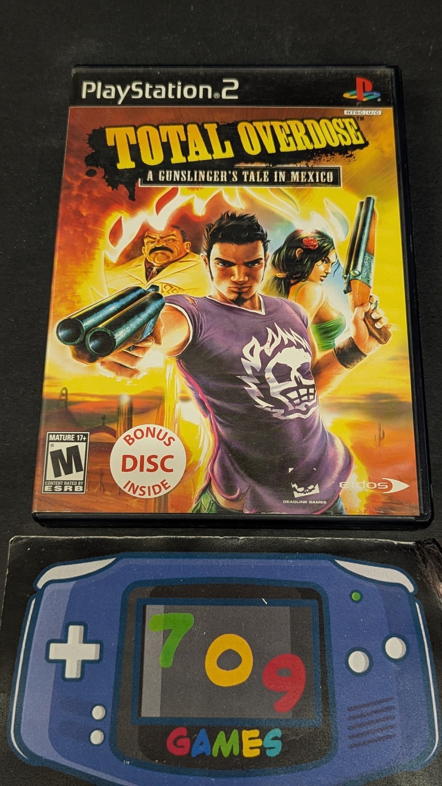 Total Overdose A Gunslinger’s Tale in Mexico (Sony PlayStation 2, 2005) PS2
