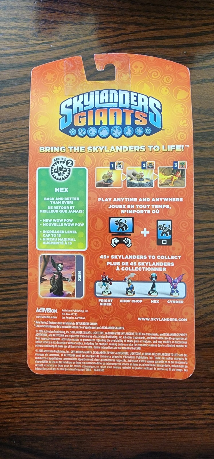 Activision Skylanders Giants Hex Character Figure Series 2 (2012)