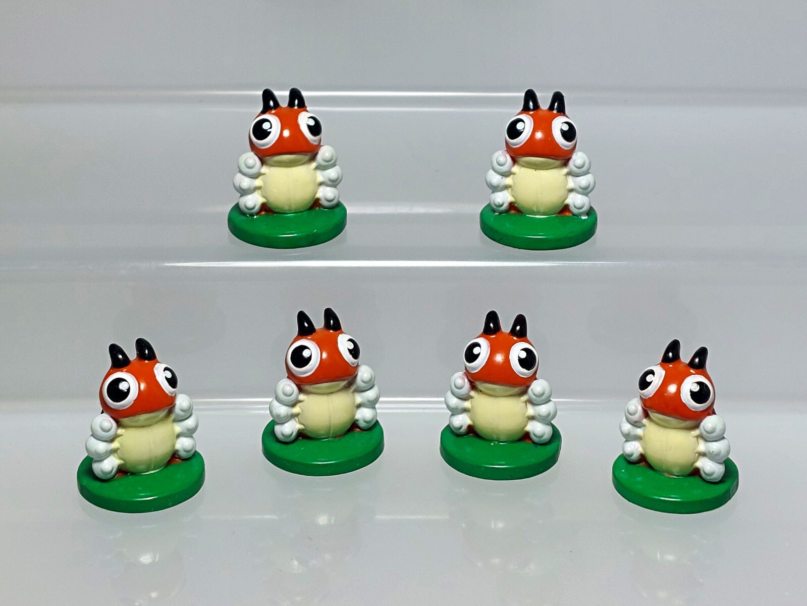 Pokemon Minicot Ledyba Rediba Figure Set Banpresto 2005 Japan C05 0.9in