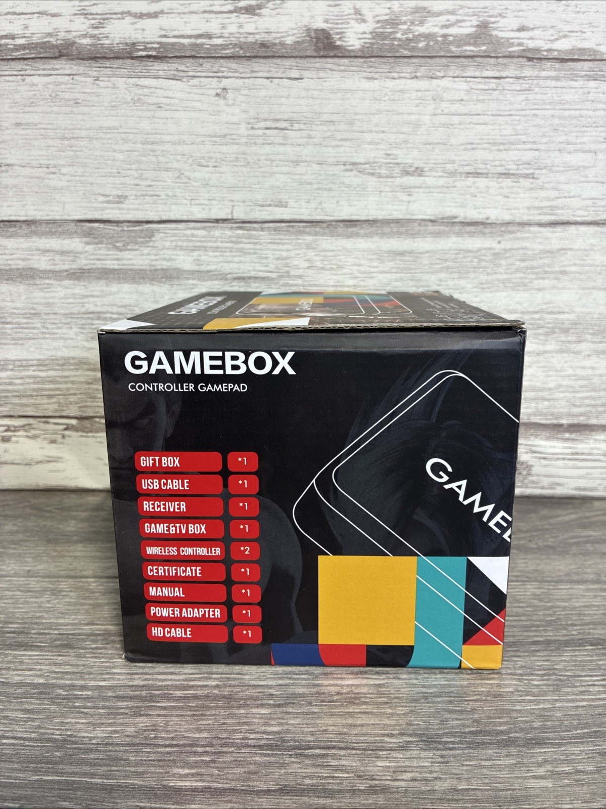 Vayava Gamebox Controller Gamepad 4K Ultra HD 3D Games 2 Controllers NEW IN BOX