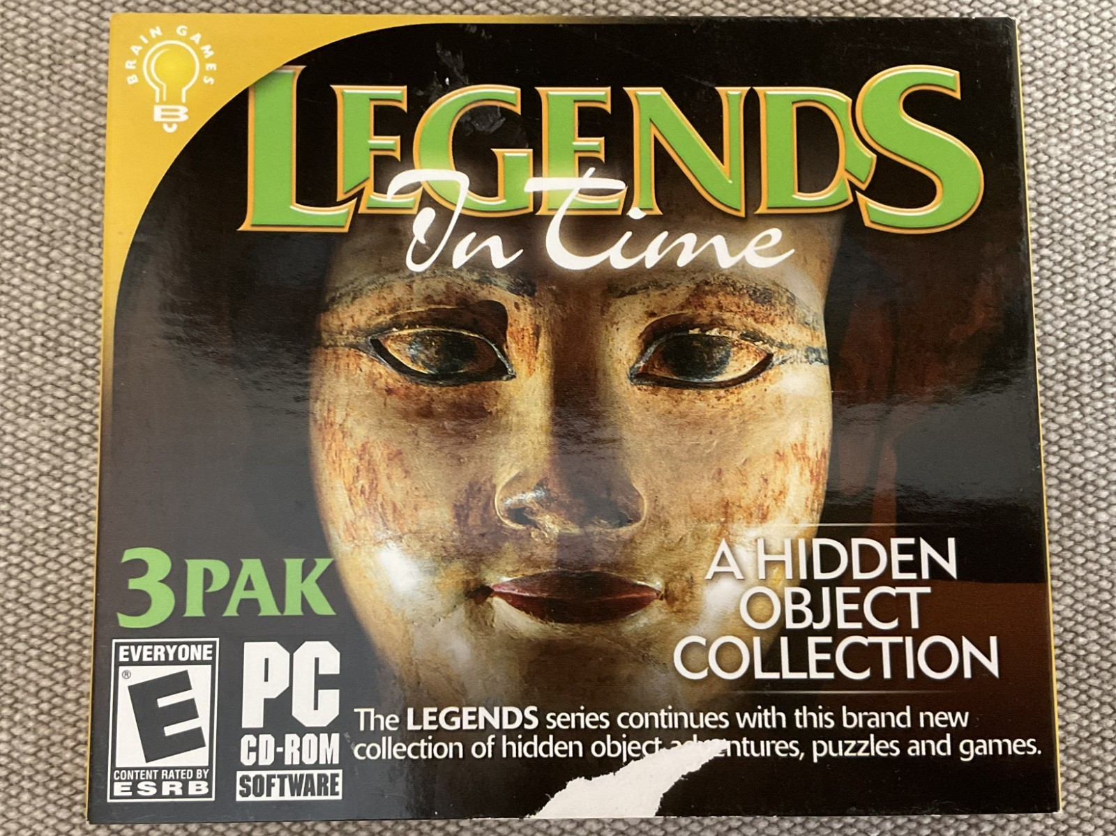 Legends In Time PC CD-ROM – A Hidden Object Collection – 2011