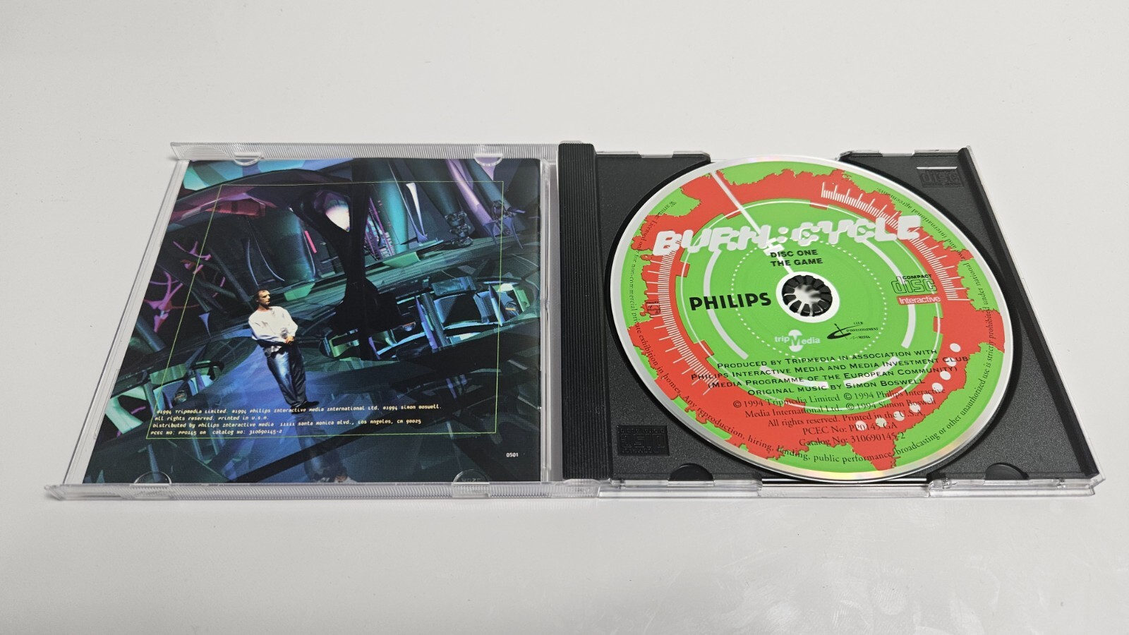 Burn Cycle Mission Briefing – Magnavox CD-I Philips 1994