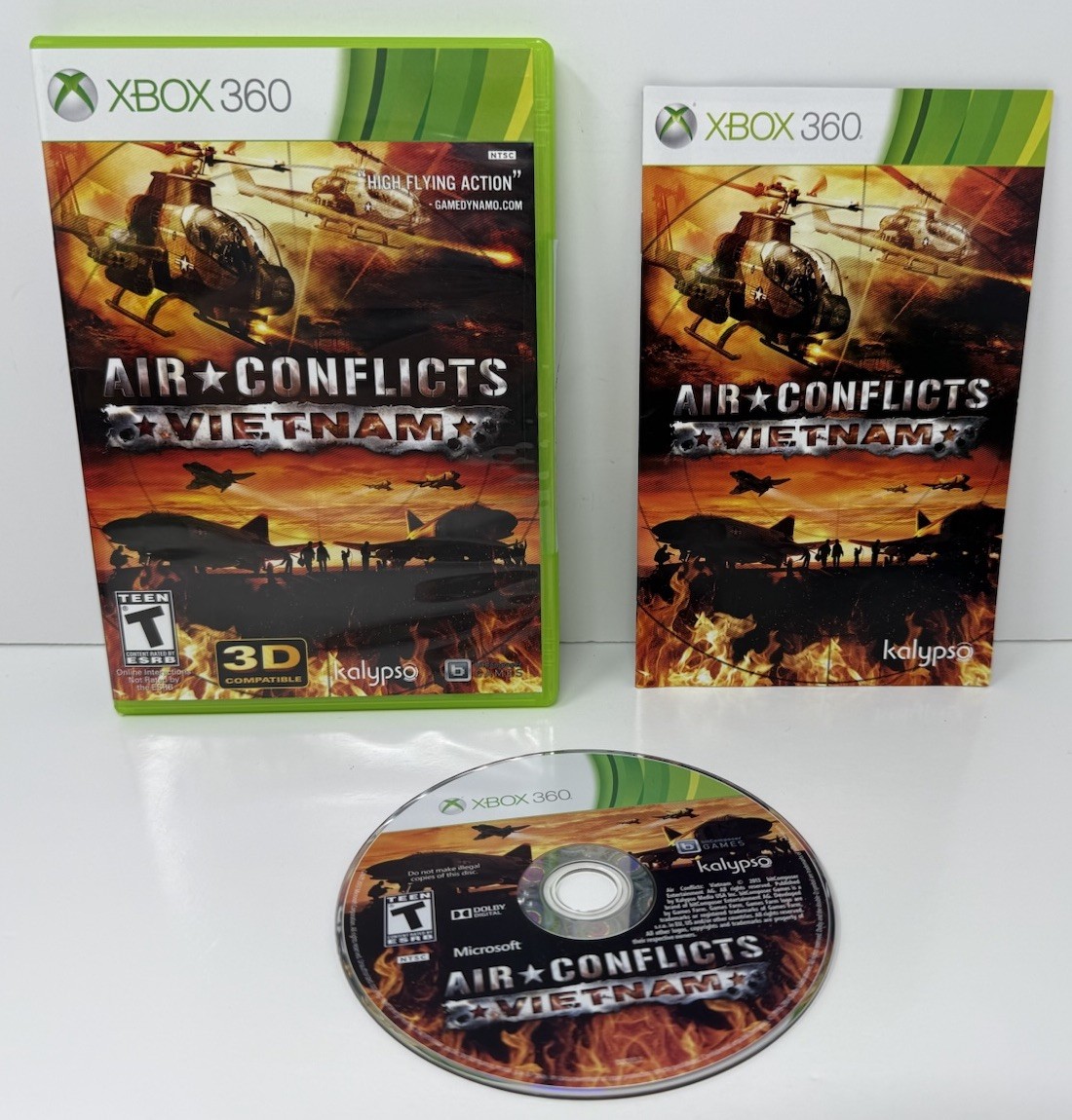 Air Conflicts Vietnam – Microsoft Xbox 360 – MINT COMPLETE