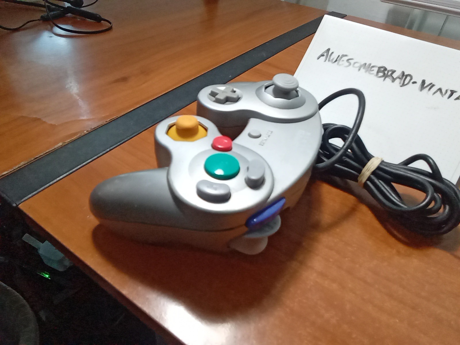 OEM Nintendo GameCube Controller – Platinum Silver *TESTED*