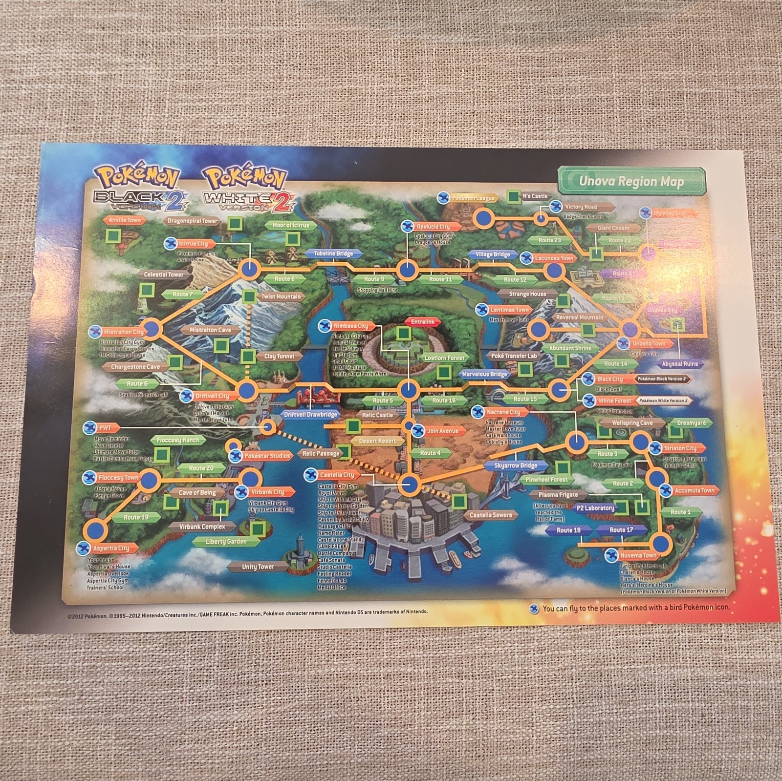 Pokémon Black 2 & White 2 Collector’s Edition Strategy Guide Hardcover – Rare