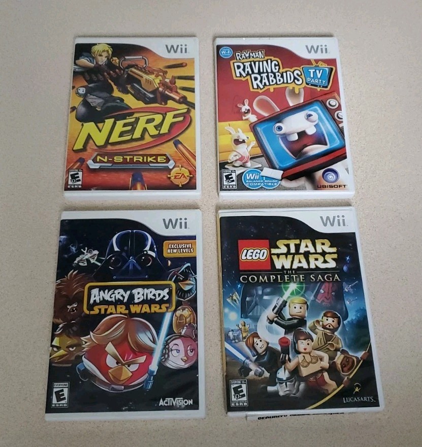 Nintendo Wii Game Lot Of 12 Various Titles Mostly CIB, Tested Working