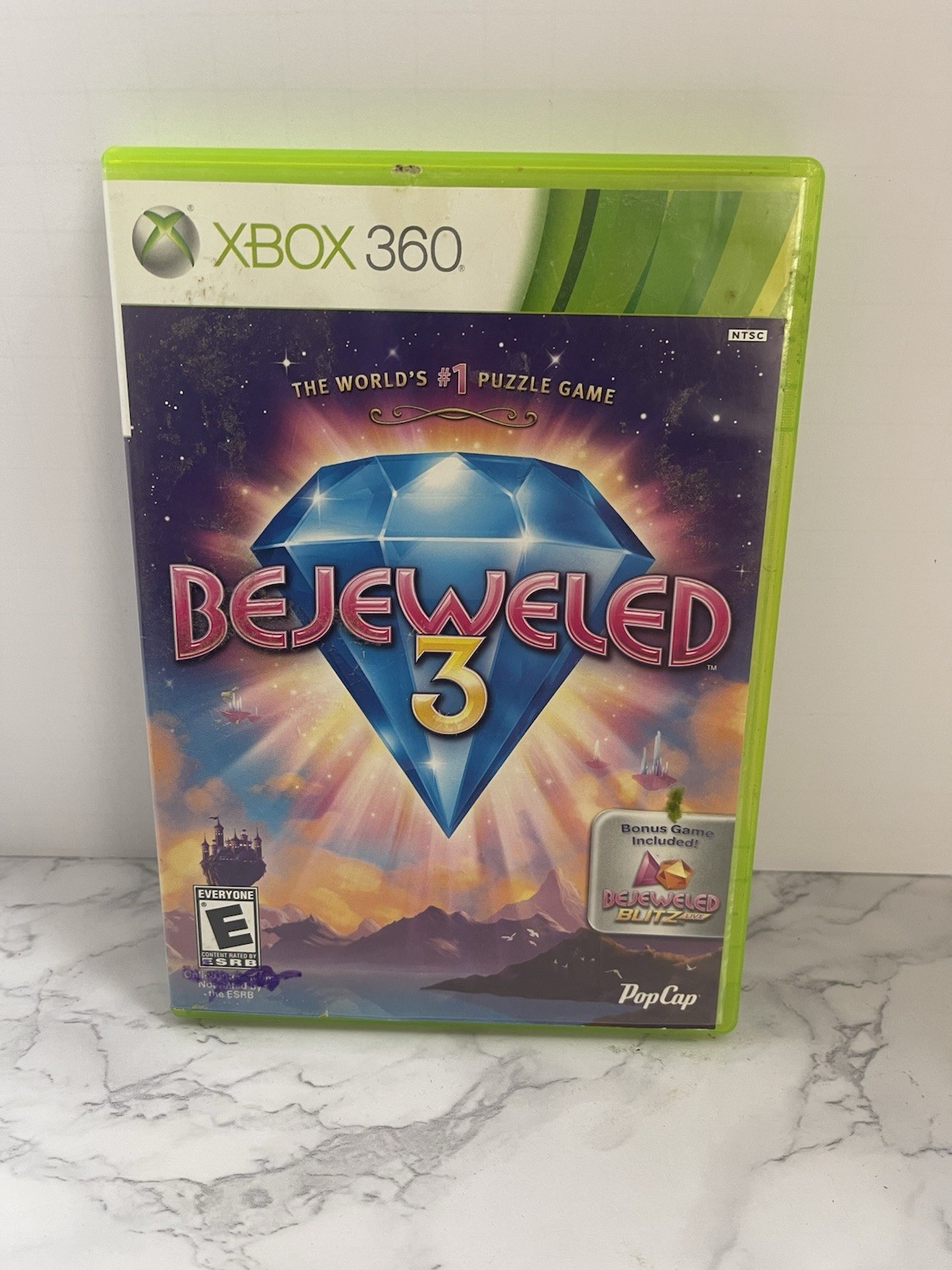 Bejeweled 3 ( Xbox 360, 2011) Complete w/ Manual CIB, TESTED!