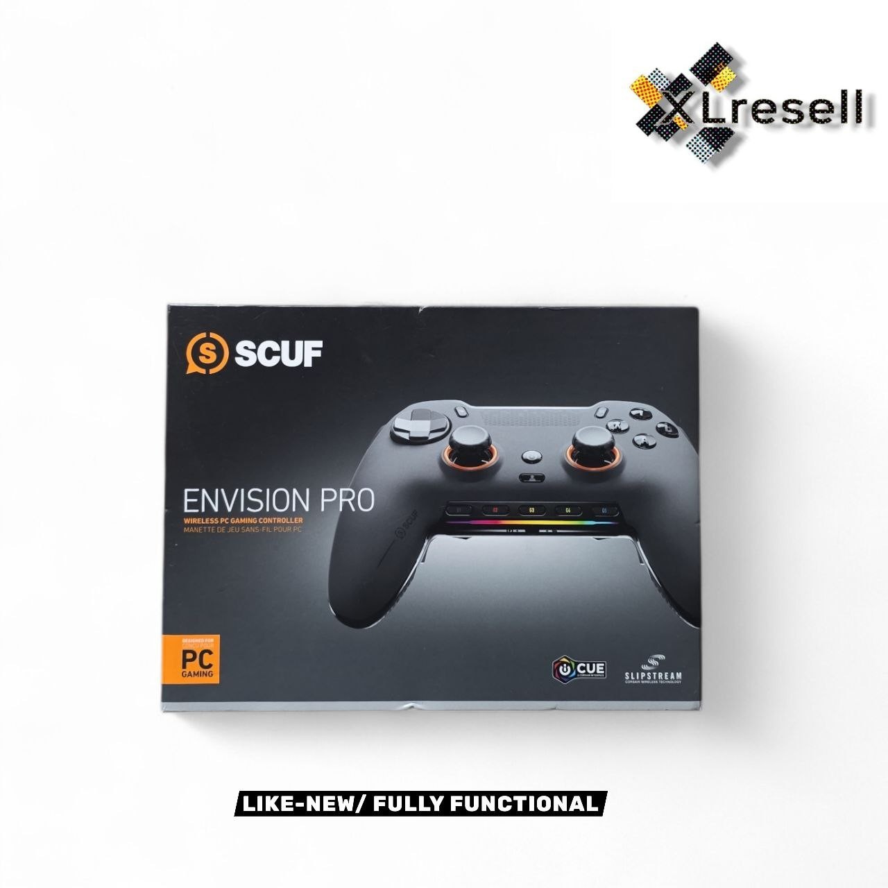 Scuf Envision Pro Wireless Gaming Controller – Steel Gray