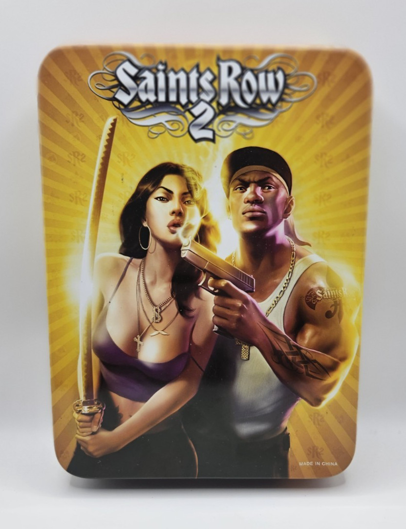 Saints Row 2 Collectors Edition PS3 Playstation Steelbook USB Money Clip NO GAME