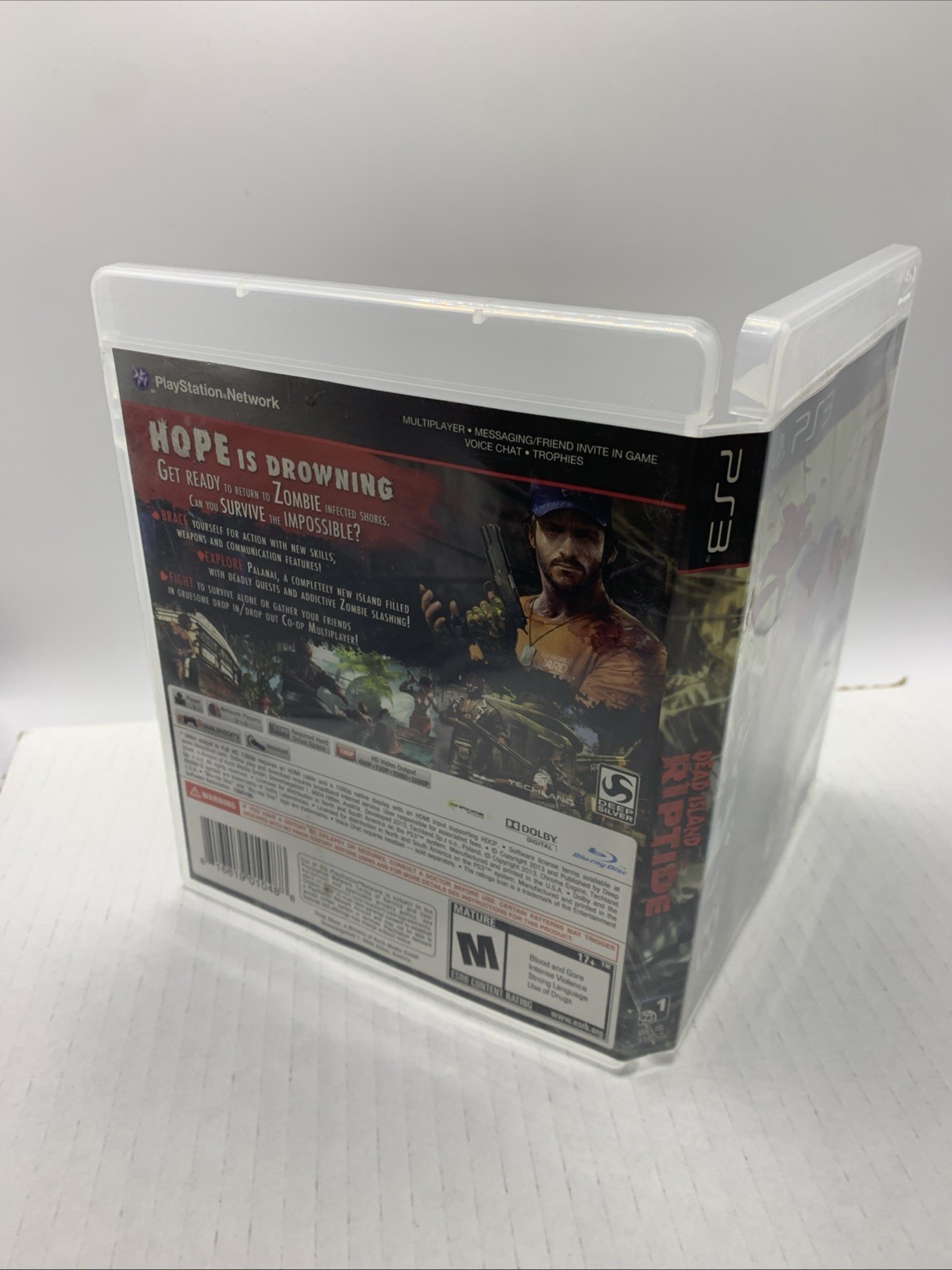 Dead Island Riptide PS3 (PlayStation 3, 2013) Complete Disc Mint More In Store