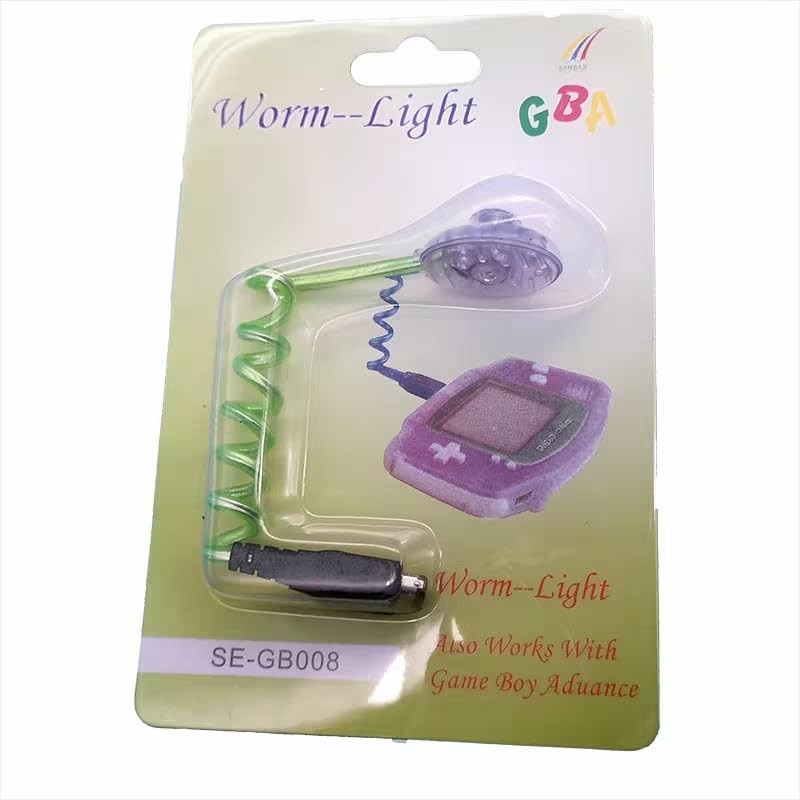 Green Flexible LED Night Worm Light for Game Boy Color Pocket GBC GBP…