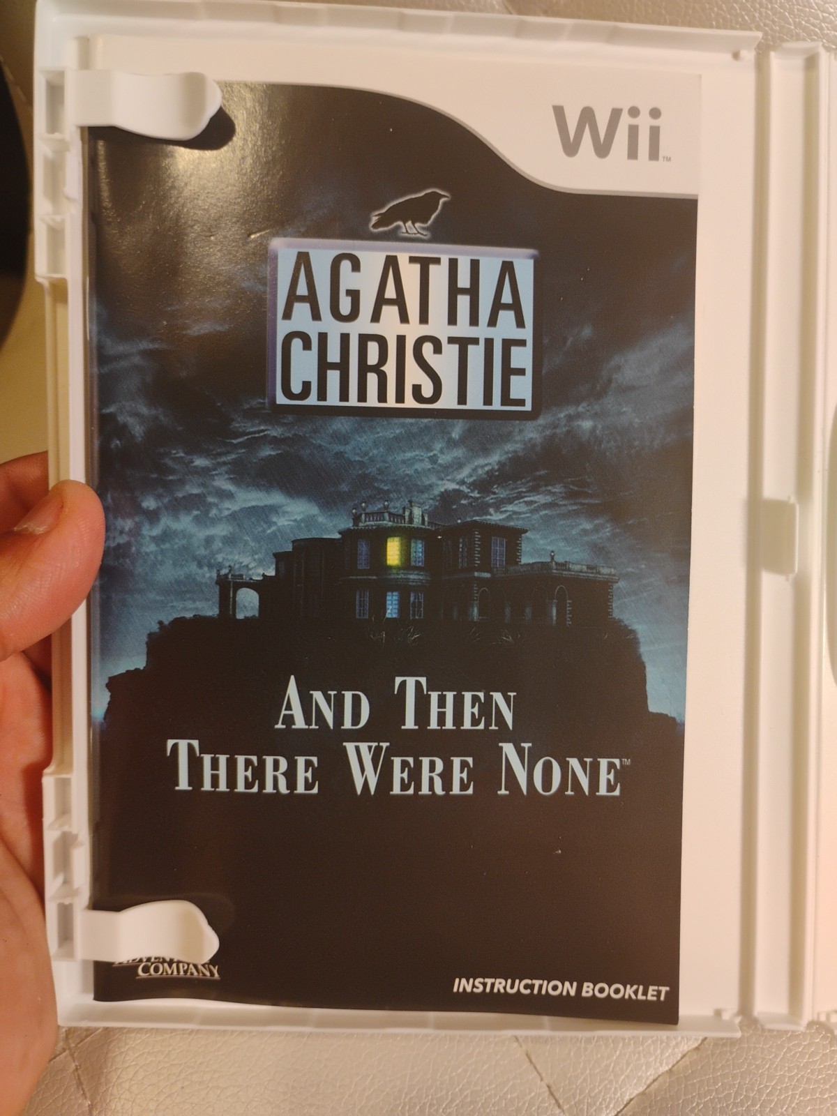 Agatha Christie: And Then There Were None (Nintendo Wii, 2008)CIB Fast Shipping