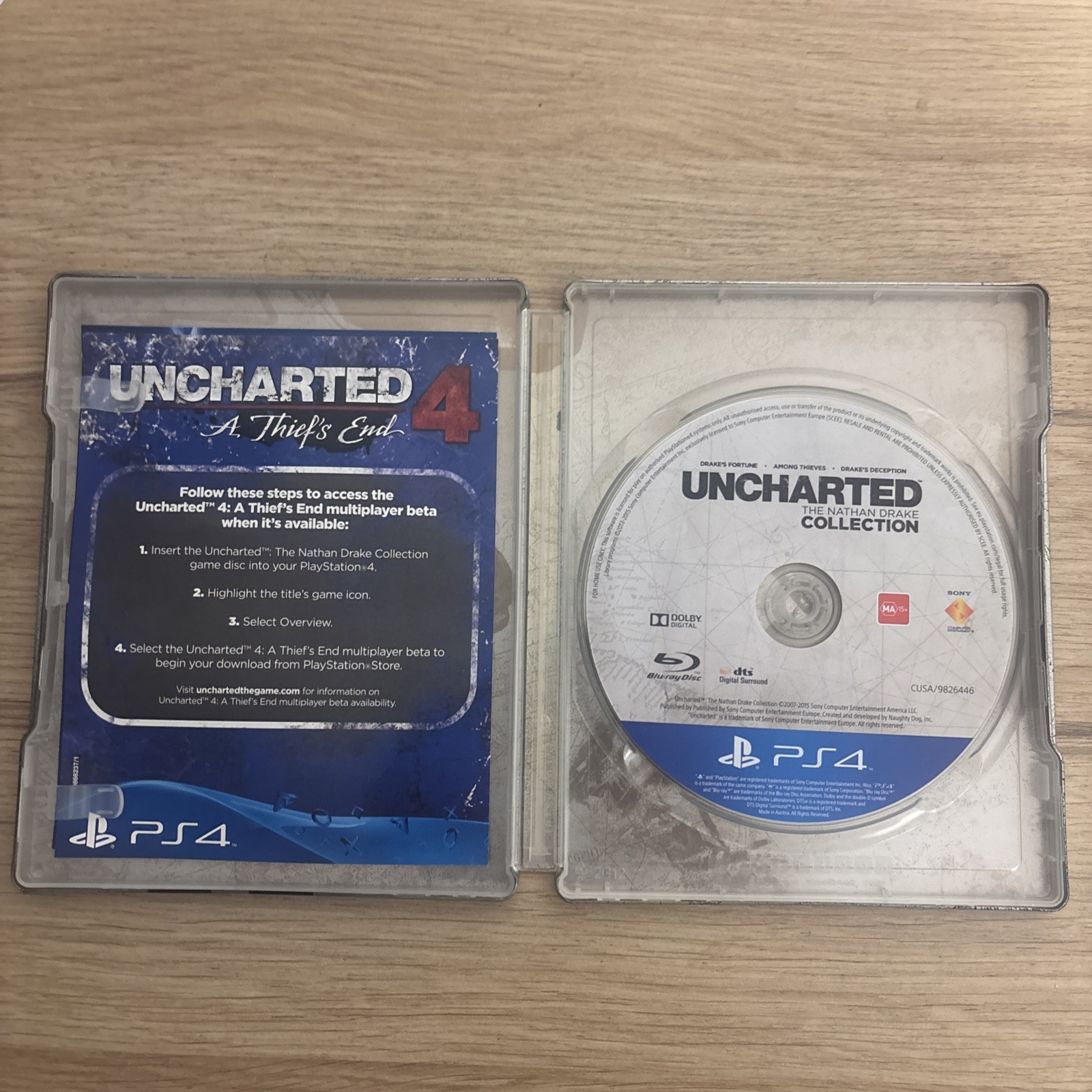 Uncharted the Nathan Drake Collection: Special Edition – PS4