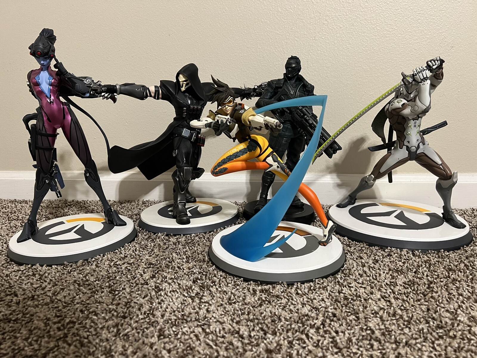Overwatch Widowmaker Statue Blizzard Official Complete w/ Box | Adult Displayed