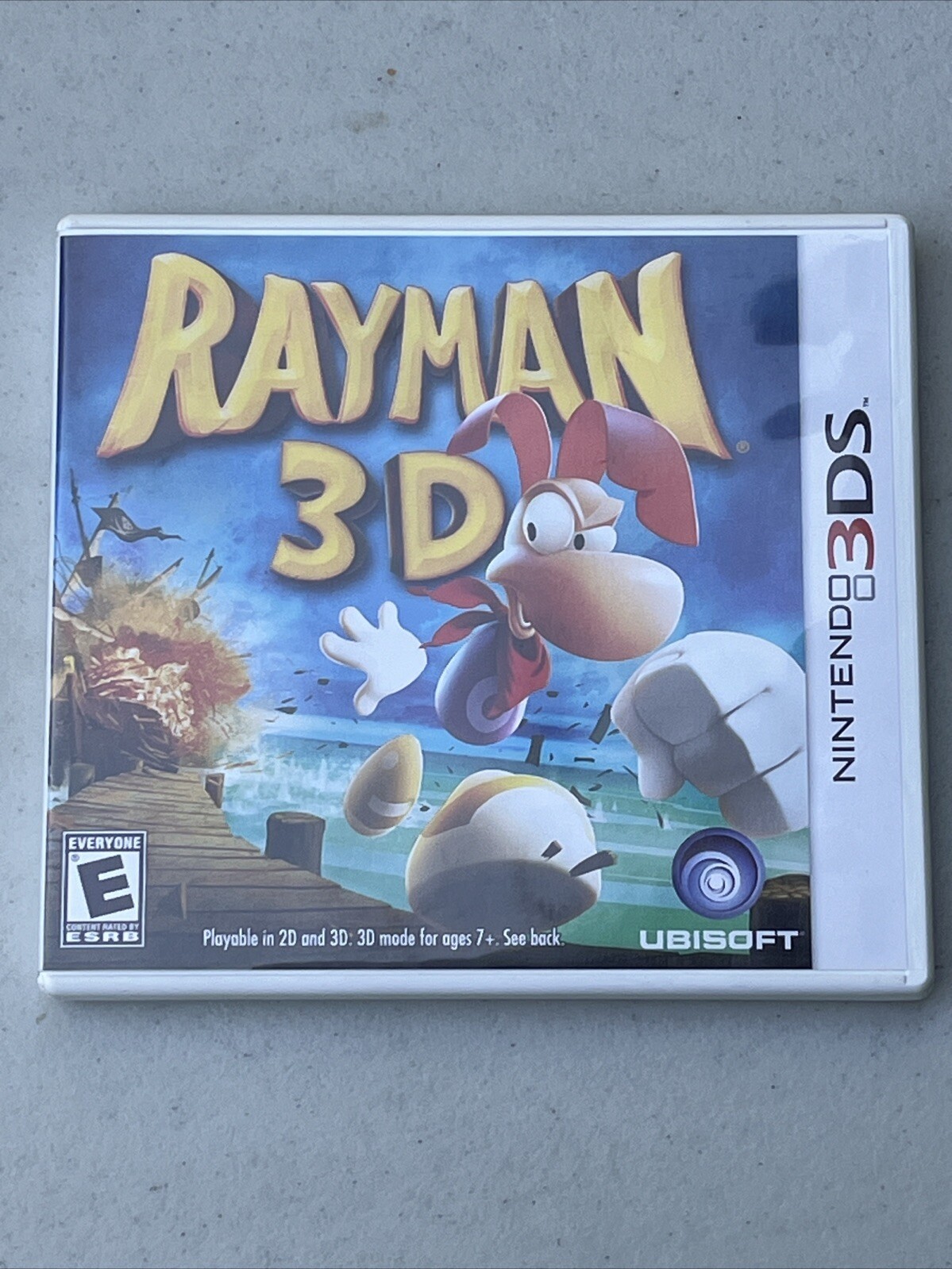 Rayman 3D 3DS (Nintendo 3DS, 2011) Game