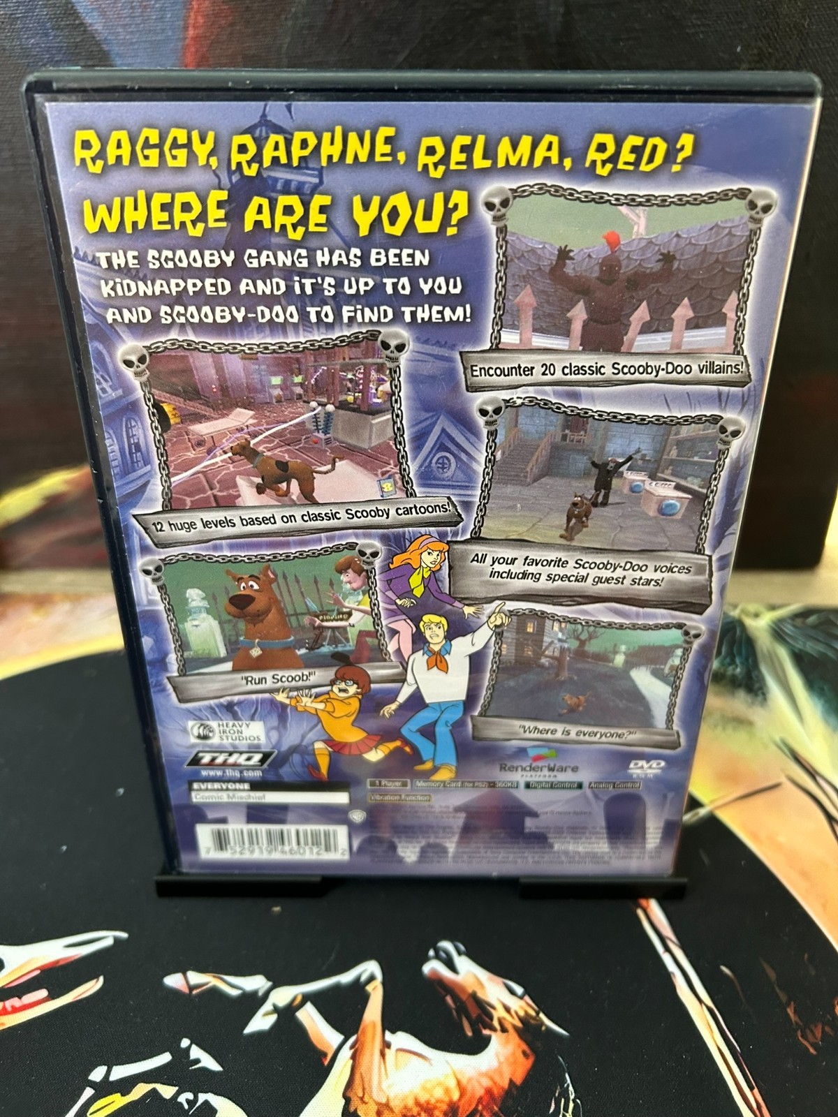 Scooby-DOO! Night of 100 Frights – PS2 – NO GAME – MANUAL AND CASE ONLY