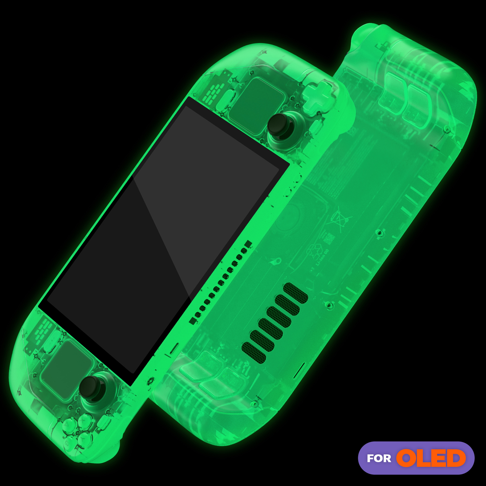 Replacement Full Set Housing Shell Case w/Buttons for Steam Deck OLED Console