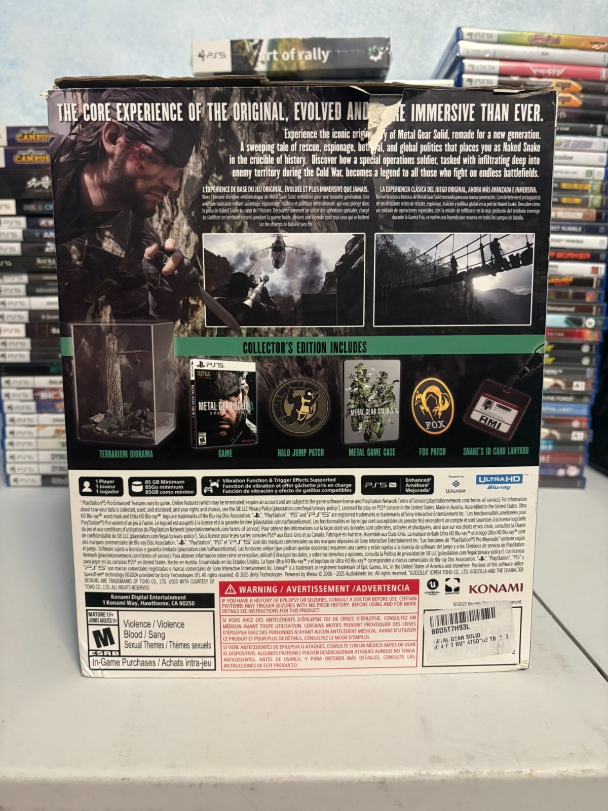 (SEALED GAME) Metal Gear Solid Delta: Snake Eater Collector’s Edition – PS5