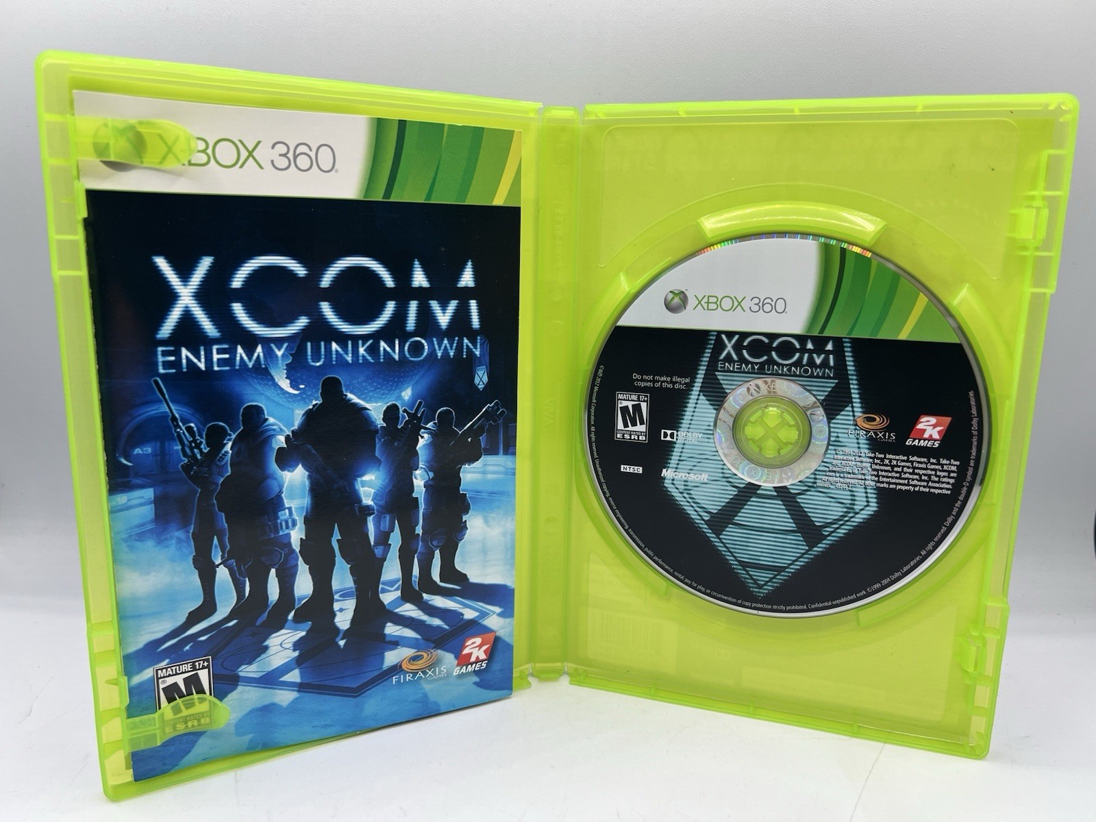 XCOM Enemy Unknown Xbox 360 Complete CIB