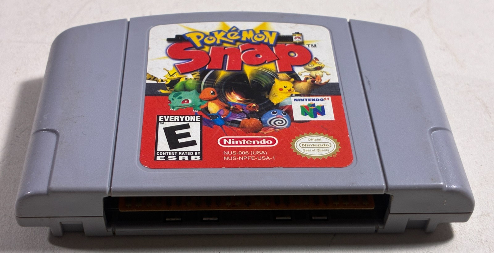 Nintendo 64 Pokémon Snap Game Pak NUS-USA/Can-1 Tested Working