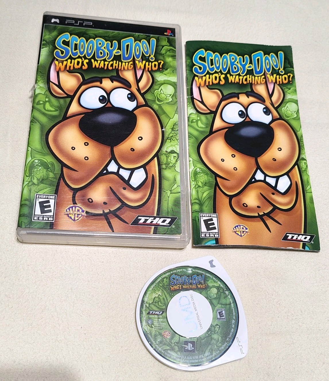 PSP Scooby-Doo! Who’s Watching Who – Complete Authentic Tested 😎🎮🔥