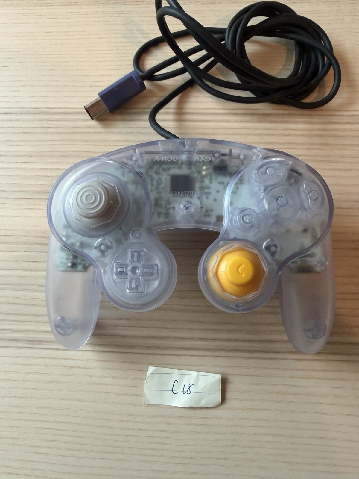 OEM Nintendo GameCube Controller Custom Clear Tested Tight Stick GC