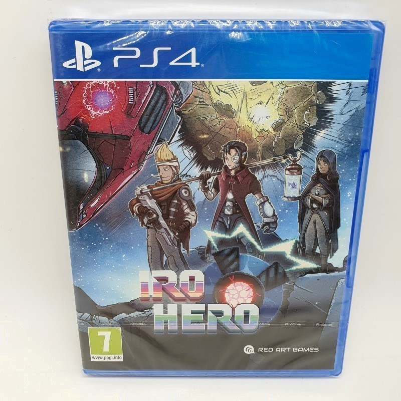 Iro Hero(999) Sony PS4 FR Game In DE-EN-CH-KR-ES-FR-IT-JP New/SEALED Red Art Gam