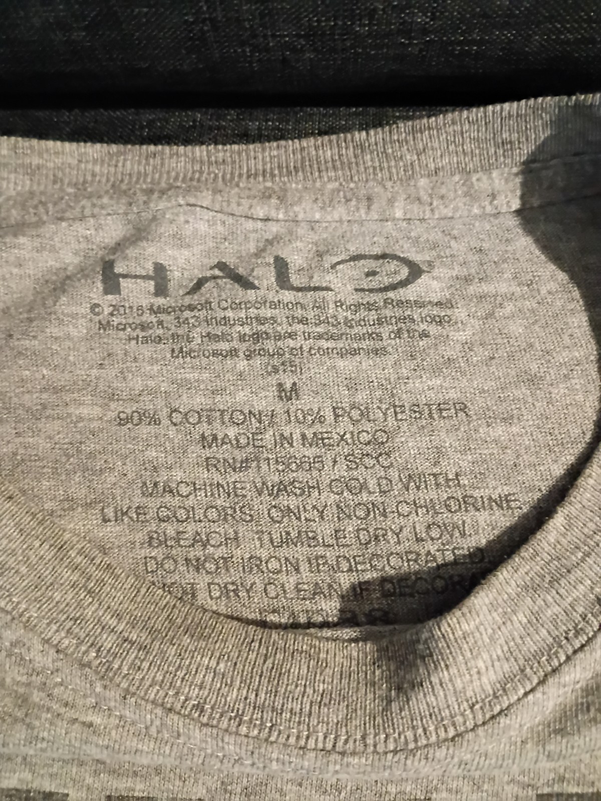 Master Chief Halo 5 Promo T Shirt and socks in Excellent condition. Like New.