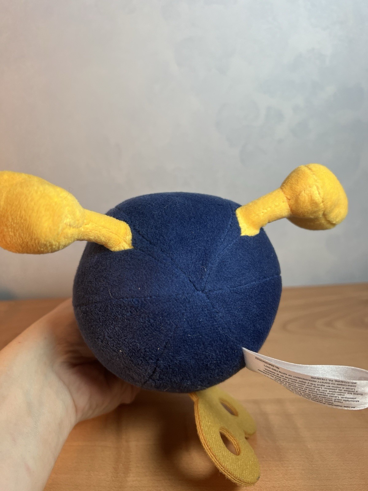 Super Mario All Star Bomb Plush Bob Omb Little Buddy Blue Nintendo Plush 2017