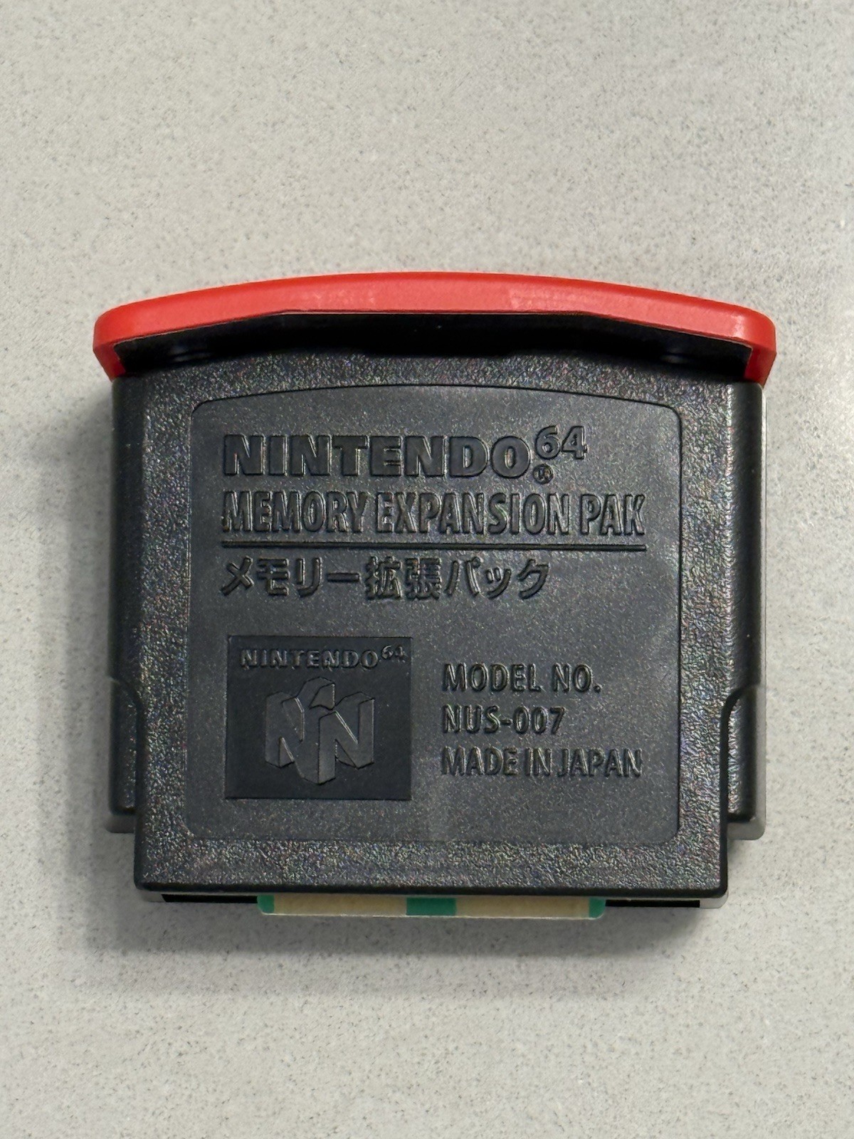 Nintendo 64 Expansion Pak Pack Official Memory OEM Original NUS-007 N64